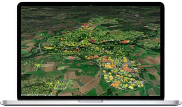 Kommunale Wärmeplanung mit greenventory